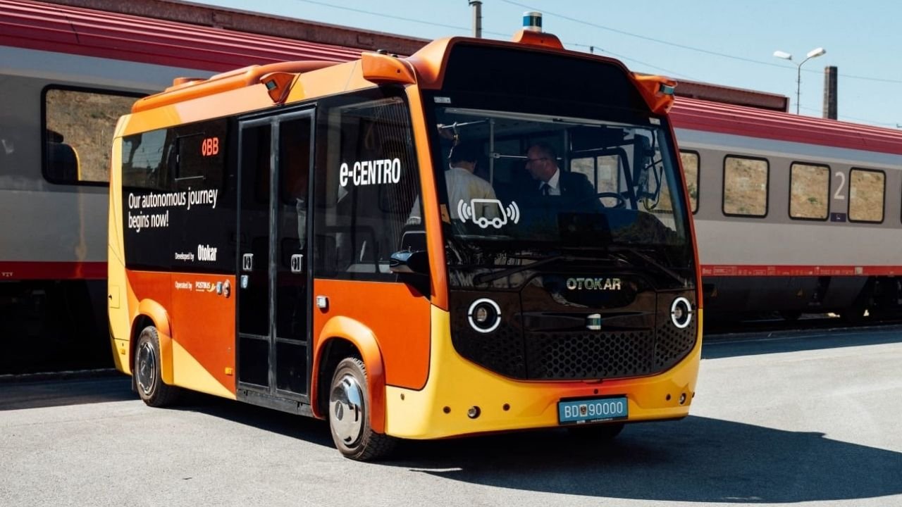 Otokar'ın Otonom e-Centro Otobüsü Avusturya'da Pilot Uygulamaya Başladı