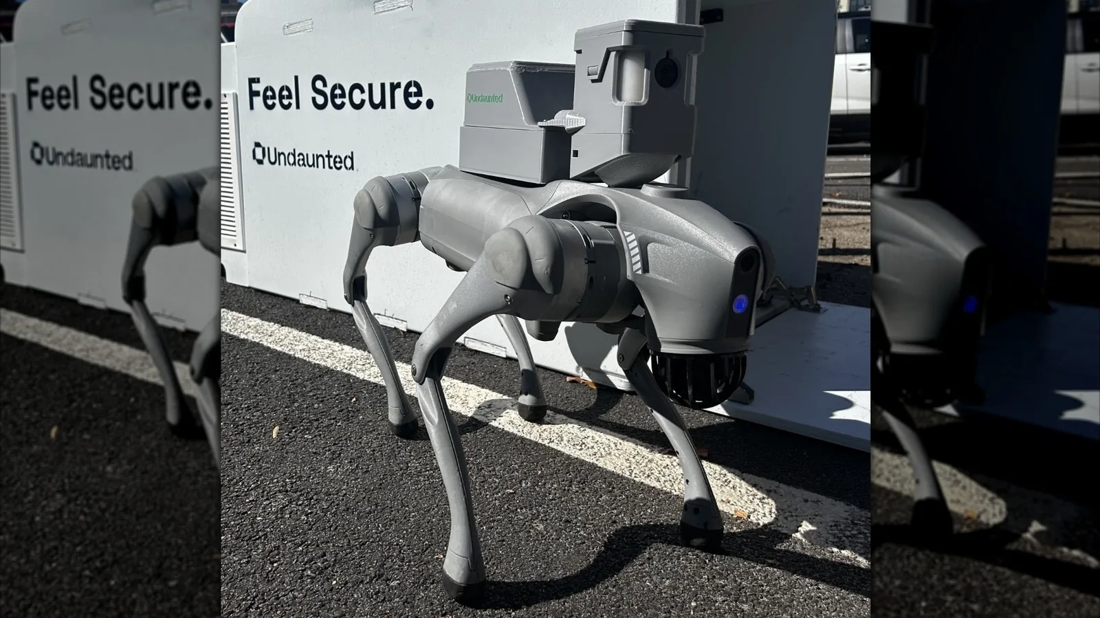 Araba Hırsızının Kabusu Oldular: Robot Köpekler Çöp Kutunda Yakaladı!