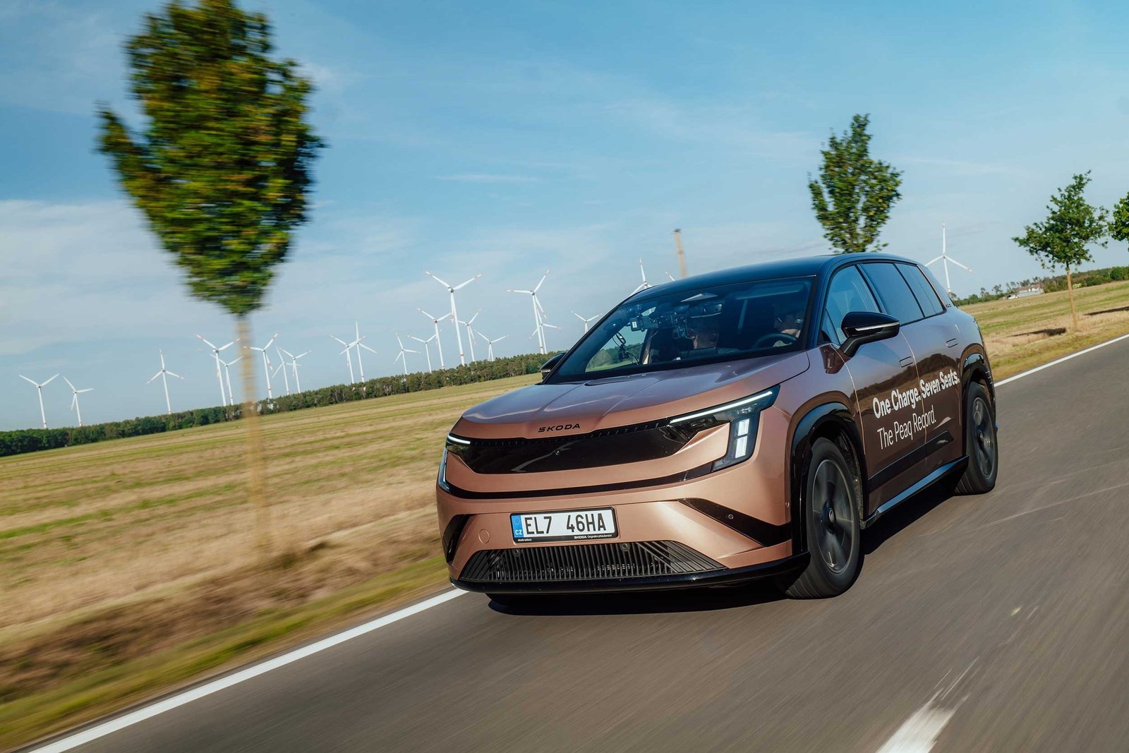 Elektrikli Škoda Peaq Tek Şarjla 936 km Giderek Menzil Rekoru Kırdı