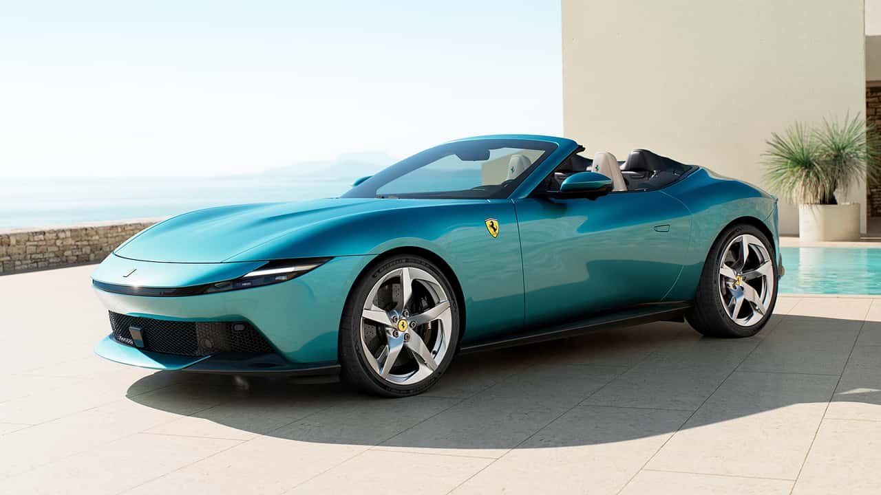 Ferrari Amalfi Spider: Buram buram sahil havası
