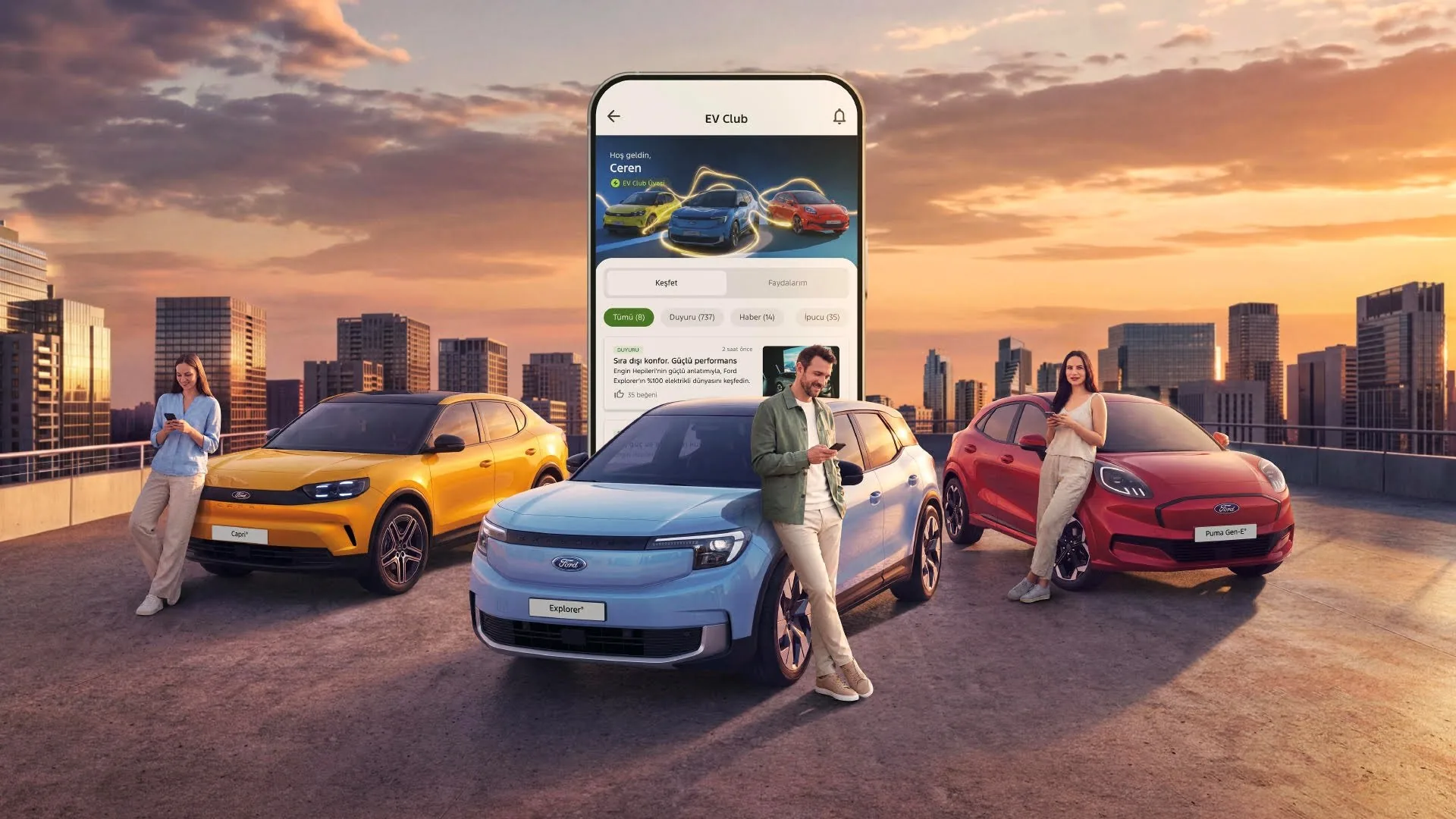 Ford Türkiye’den Elektrikli Araç Sahiplerine Özel Platform: Ford EV Club Kullanıma Açıldı