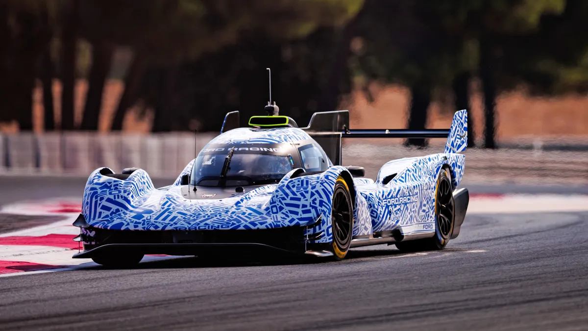 Ford, Yeni Le Mans Prototipinin Paul Ricard Test Görüntülerini Paylaştı