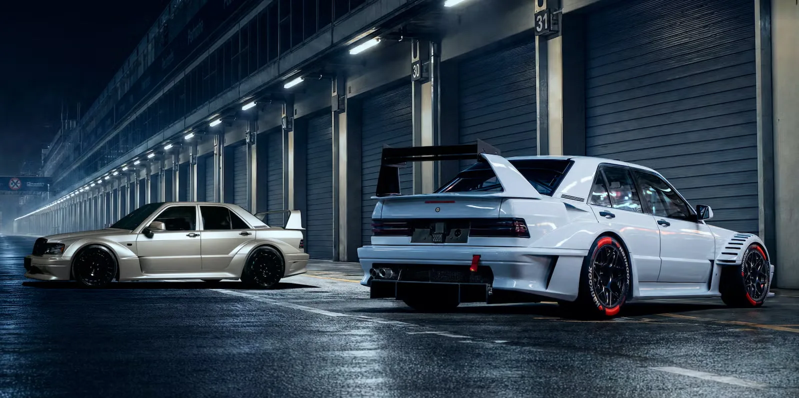 HWA Evo R: Mercedes 190E İkonu Pist Canavarı Olarak Geri Döndü