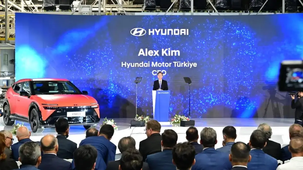 Hyundai Motor Türkiye İzmit Fabrikasında IONIQ 3 Seri Üretimine Başladı
