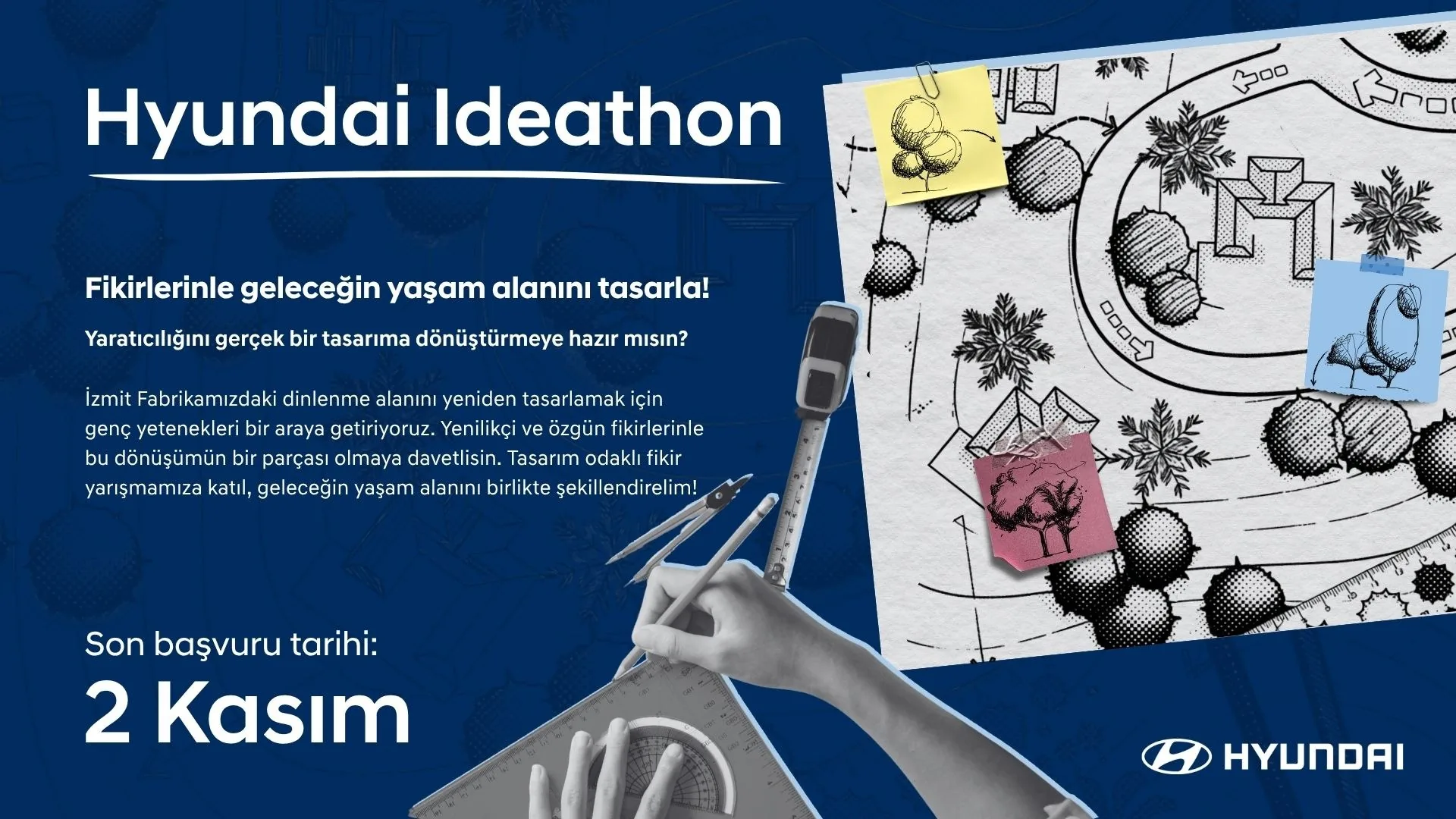 Hyundai Motor Türkiye’den Genç Yeteneklere “Mimari Tasarım Ideathonu”: 60 Bin TL Ödül ve Kariyer Fırsatı