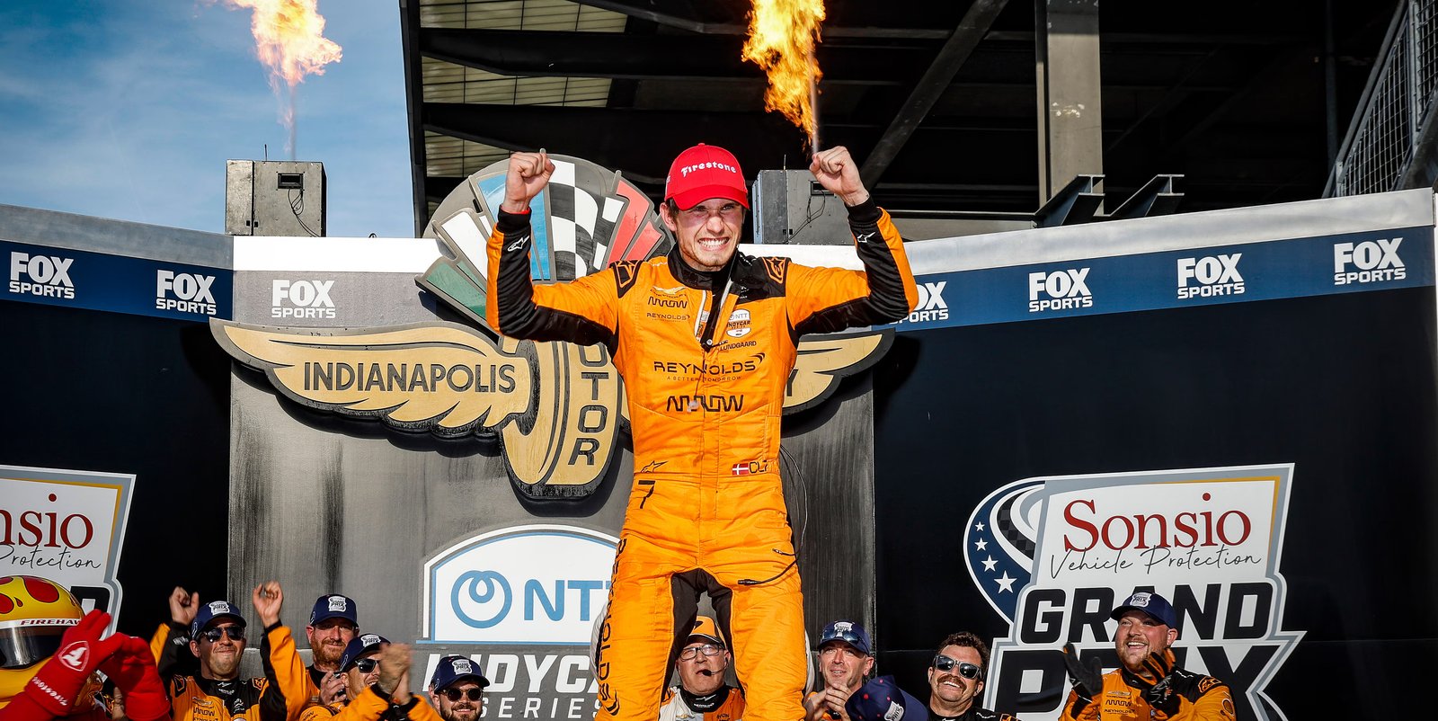 Lundgaard, Arrow McLaren'a Sezonun İlk IndyCar Zaferini Getirdi