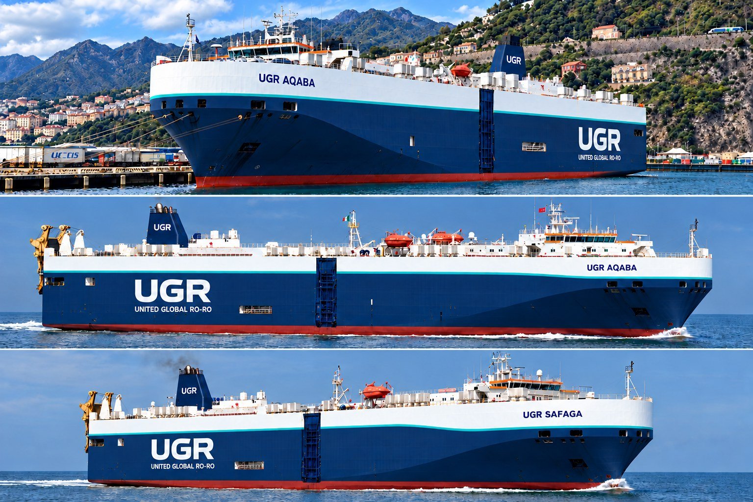 United Global Ro-Ro Filosuna İki Yeni PCTC Gemisi Ekledi: Yıllık Otomobil Taşıma Kapasitesi 700 Bini Aştı