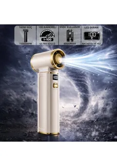 Mioji AD72 Pro şarjlı hava üfleme cihazı
