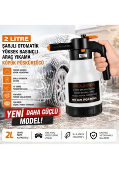 Polham 2 L şarjlı otomatik köpük püskürtücü
